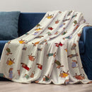 Plaid “Arnold” Flannel Fleece con Retro in Sherpa