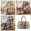 Plaid in Mohair Super soft con borsa abbinata 600 g/m2