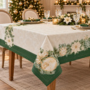 Tovaglia Natalizia in Cotone Silent Gold