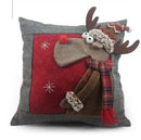 CUSCINO CON RICAMI E APPLICAZIONI PENZOLO