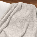 LUXURY PLAID IN SHERPA JACQUARD 300 G/M²