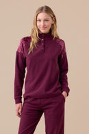 Pigiama donna micropile articolo cachemire