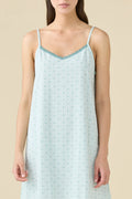 Camicia da notte donna estiva in cotone articolo romantic