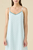 Camicia da notte donna estiva in cotone articolo romantic