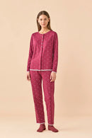 Pigiama Donna Invernale in Caldo Cotone Bloom | Noidinotte