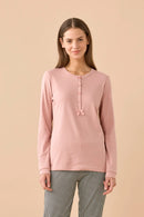 Pigiama donna invernale in caldo cotone articolo Prince