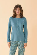 Pigiama donna invernale in caldo cotone articolo Prince