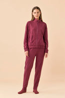 Completo donna invernale in micropile articolo Cozy