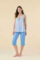Pigiama donna estivo in cotone articolo bloom
