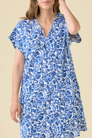 Abitino donna estivo in cotone articolo azule