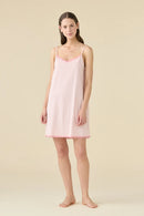 Camicia da notte donna estiva in cotone articolo romantic