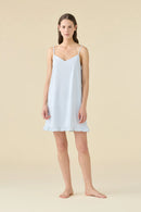 Camicia da notte donna estiva in cotone articolo romantic