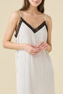 Camicia da notte in viscosa articolo cherie beige