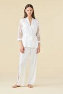 Completo tre pezzi donna estivo in raso articolo bride