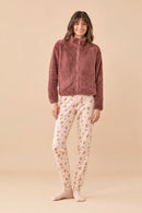 Giacca donna in eco pelliccia – Funny Tartan