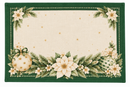 Tovaglietta Americana Natalizia in Cotone 33x50 cm – Silent Gold