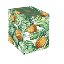 Barattolo in porcellana a forma di ananas 11x11x18 Bianco Madagascar