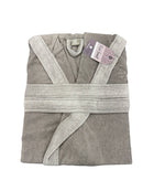 Accappatoio Melange con cappuccio