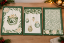 Strofinaccio Natalizio in Cotone – Collezione Silent Gold