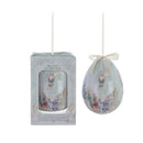 Uovo decorativo misura piccola Blanc Mariclò