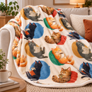 Plaid MAFFLE  Fantasia Gattini