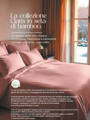 Completo Lenzuola seta di bamboo CLARA