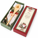 Strofinaccio con Mestolo in Scatola Regalo gnomo rosso magic noel