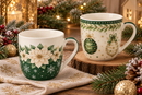 Tazza Natalizia in Ceramica 370 ml – Silent Gold