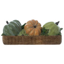 Zucche Resina 38x14x14 cm Melange d’Autunno