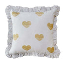 Cuscino con gala cuori elite blanc mariclo