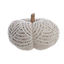 Zucca Decorativa Perline Neutre