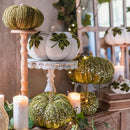 Zucca Verde Paillettes 18x18x14