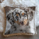 Cuscino Cagnolino Eco Pelliccia Blanc Mariclò