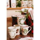 Assortimento mug in new bone con scatola – Christmas is coming