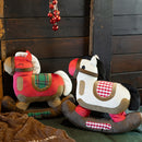 Cuscino Cavallo Dondolo Rosso