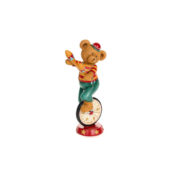 Orso giocoliere in resina  Bear Wonderland