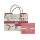 Borsa Mare con Pochette + Charm Mare Donna One Size Beige