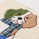 Plaid Ricamato Animals