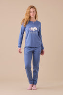 Pigiama donna con gatto