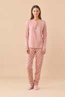 Pigiama donna invernale in caldo cotone articolo Funny & Tartan