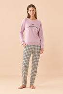 Pigiama donna invernale in caldo cotone articolo Warm & Chic