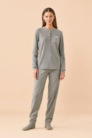 Pigiama donna punto milano articolo Bows & Roses