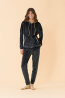 Completo donna in ciniglia felpata articolo Classic wild