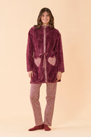 Vestaglia donna in eco pelliccia articolo Classic wild