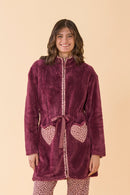 Vestaglia donna in eco pelliccia articolo Classic wild