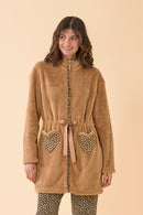 Vestaglia donna in eco pelliccia articolo Classic wild