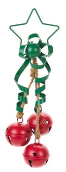 Assortimento stella con jingle bell in metallo – Storia di Natale