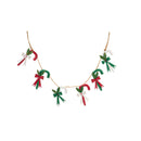 Ghirlanda candy cane in metallo – Storia di Natale