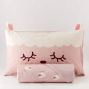 Parure Copripiumino In Percalle Nina