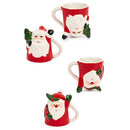 Assortimento tazzina babbo natale dolomite – Cartolina di Natale